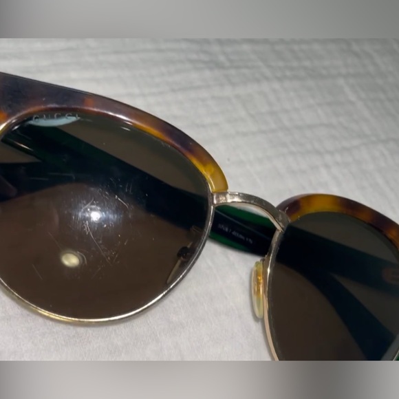 Authentic Gucci sunglasses. Colour:Havana|Gold. 100% UV protection. - Picture 7 of 7